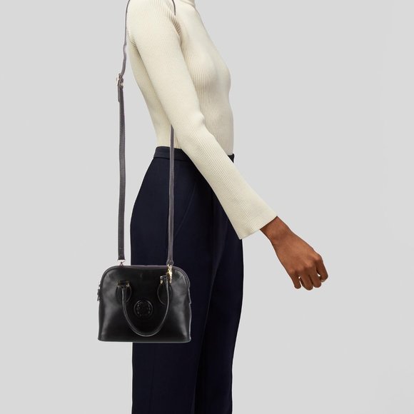 🎉HP🎉FENDI Vintage Leather Janus Mini Dome Bag - Picture 6 of 14